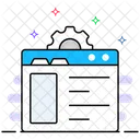 Web maintenance  Icon
