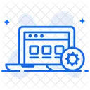 Web Setting Web Configuration Web Maintenance Icon