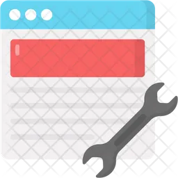 Web maintenance  Icon