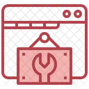 Web Maintenance  Icon