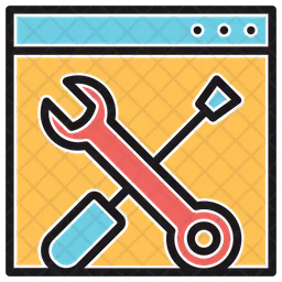 Web Maintenance  Icon