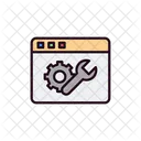 Web Maintenance  Icon