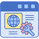 Web Maintenance  Icon