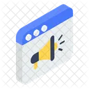 Web Marketing  Icon