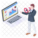 Web Marketing  Icon