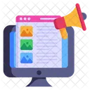 Web Marketing  Icon