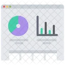Web Metrics Graph Icon