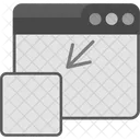 Web Minimize Landing Page Icon