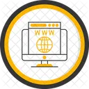 World Wide Web Conception De Sites Web Internet Icon