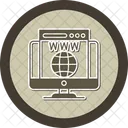 World Wide Web Conception De Sites Web Internet Icon