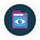 Web Monitoring Cyber Security Cyber Monitoring Icon