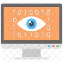 Web Monitoring Cyber Icon