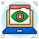 Web monitoring  Icon