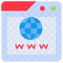 World Wide Web Web Pagina Web Icon