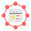 Web Network Web Connection Web Structure Icon