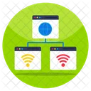 Web Network  Icon
