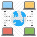 Web Hosting Connections Icon