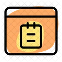 Web Note Online Note Website Note Icon