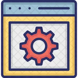 Web Optimization  Icon