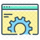 Web Development Optimization Icon