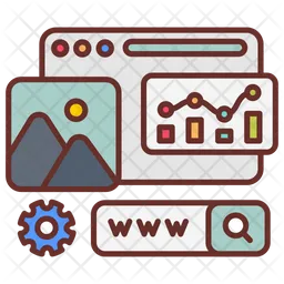 Web optimization  Icon