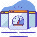 Web Optimization Speed Icon