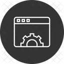 Web Option Web Setting Web Productivity Icon
