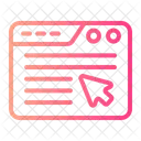 Web Page Technology Icon