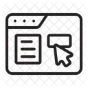 Web Page Error Icon