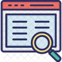 Browser Web Page Magnifier Icon