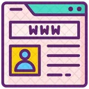 Web Page  Icon