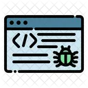 Web Page Bug  Icon