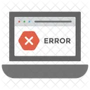 Web Page Error  Icon