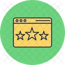Web Page Feedback Certificate Copywriting Icon