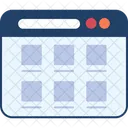 Web Page Website Interface Online Content Icon