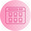 Web Page Website Interface Online Content Icon