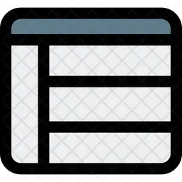 Web Page Layout  Icon