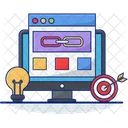 Web Page Link Chain Link Hyperlink Icon