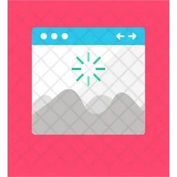 Web Page Loading  Icon