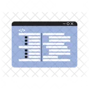 Technology Web Code Icon