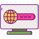 Web Pages Home Internet Icon