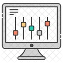 Web Parameter Web Equalizer Web Adjustment Icon