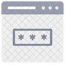 Web Password Login Password User Login Icon