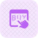 Web Payment Touch Web Payment Online Payment Icon