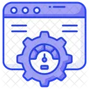 Web Performance Efficiency Icon