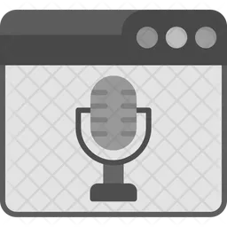 Web Podcast  Icon