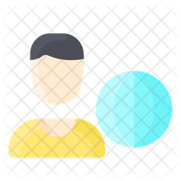 Web Profile Icon - Download in Flat Style