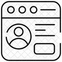 Web Profile Online Profile Profile Icon