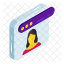 Web Profile Web Account Online Profile Icon