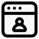 Web Profile User Account Web Account Icon